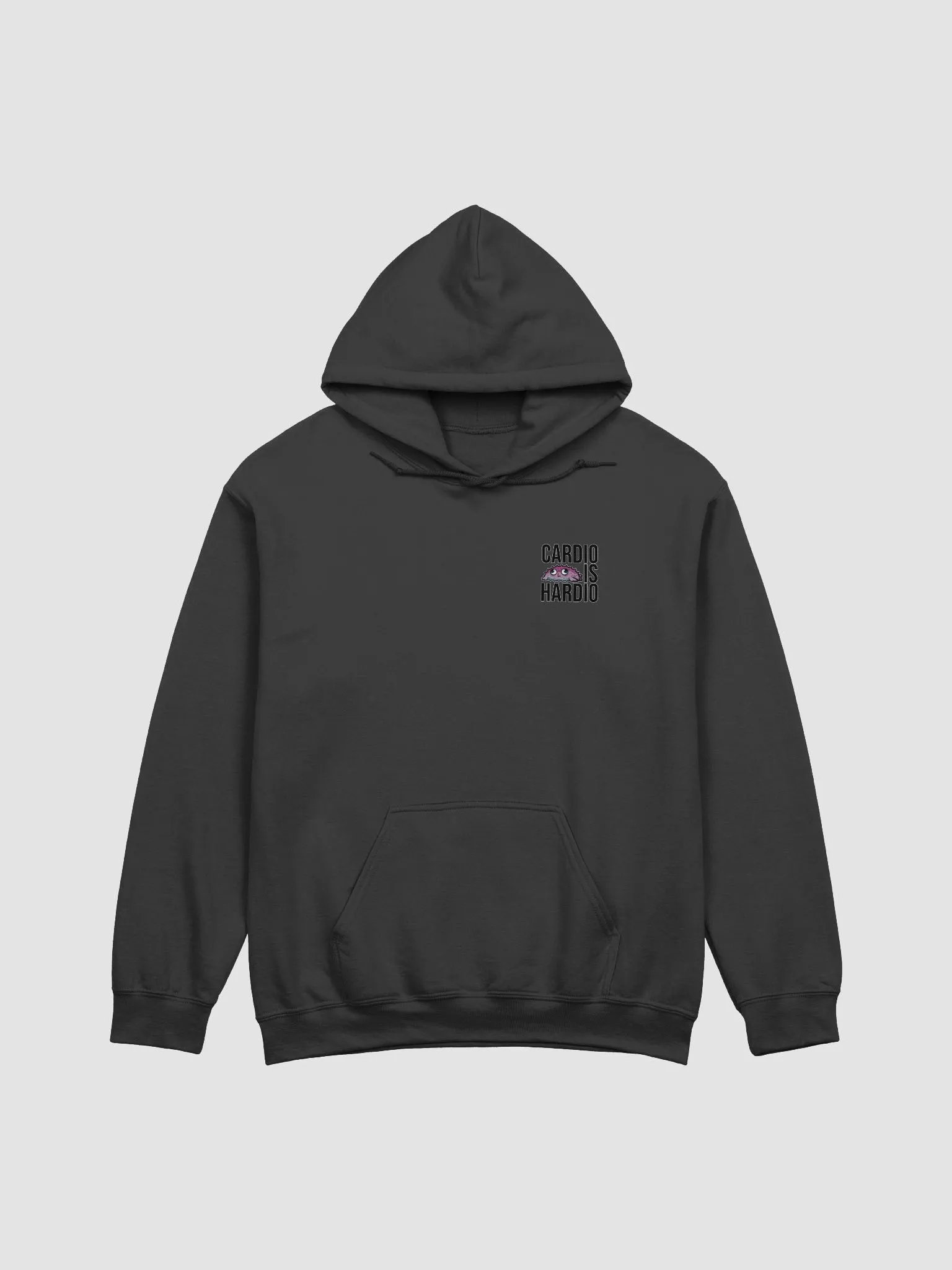 Cardio Is Hardio - Small Logo Unisex Hoodie product image (1)