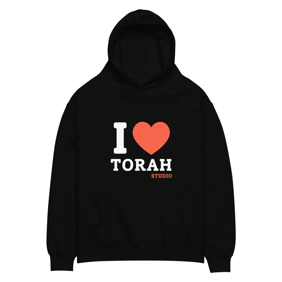 I [HEART] Torah Hoodie product image (2)