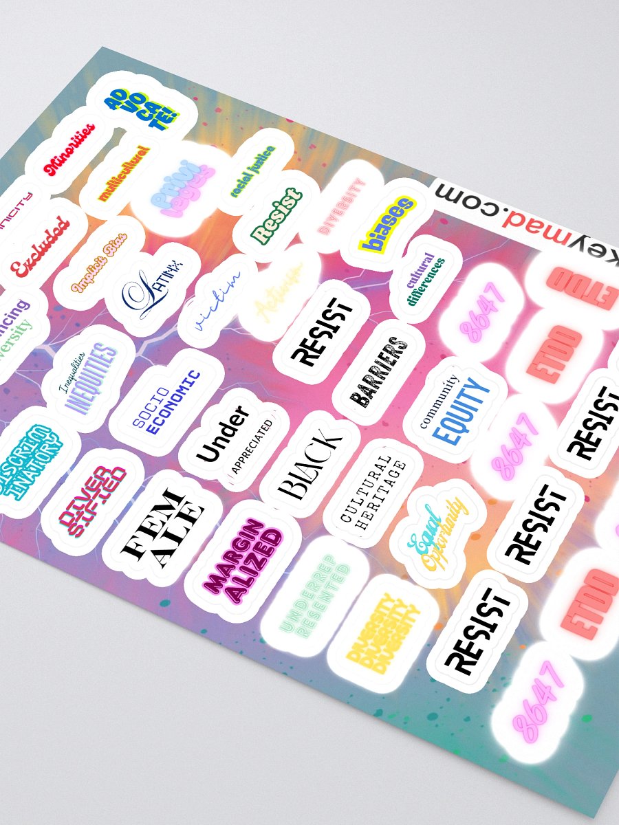 LKM Stealth Stickers Full Sheet 1 product image (2)
