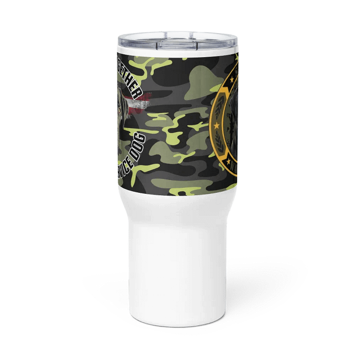 Sable Warriors Veteran Service Dog Tumbler: Helps Pair Veterans With A Service Dog product image (2)