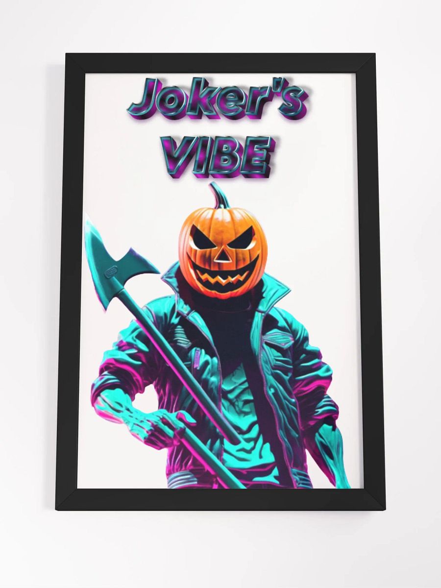 Pumpkin Head CyberPunk Style Poster product image (4)