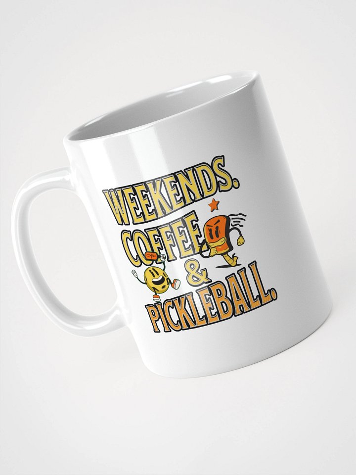 Weekends Coffee And Pickleball Mug product image (2)