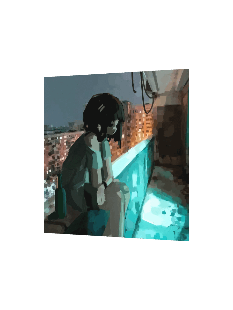 Night Balcony Poster product image (8)