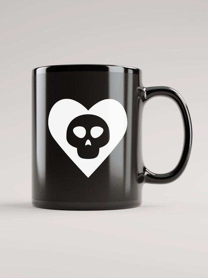 Art is love Mug - black product image (1)
