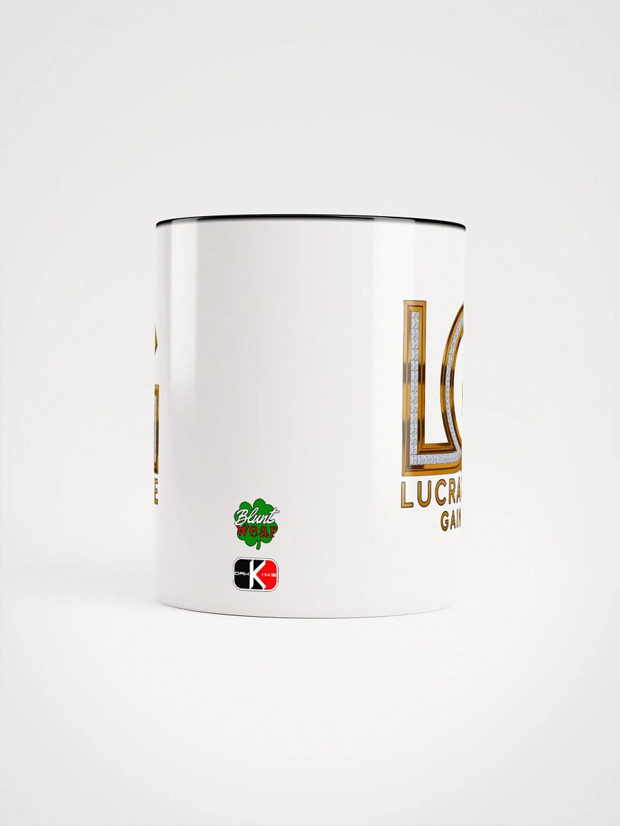 Lucrative Gainz White/Black Mug product image (10)