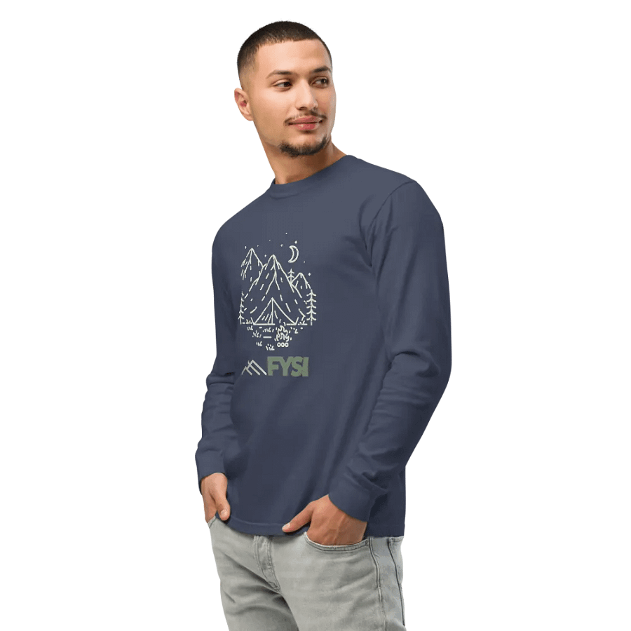 Starlit Escape Organic Long Sleeve t-shirt product image (3)
