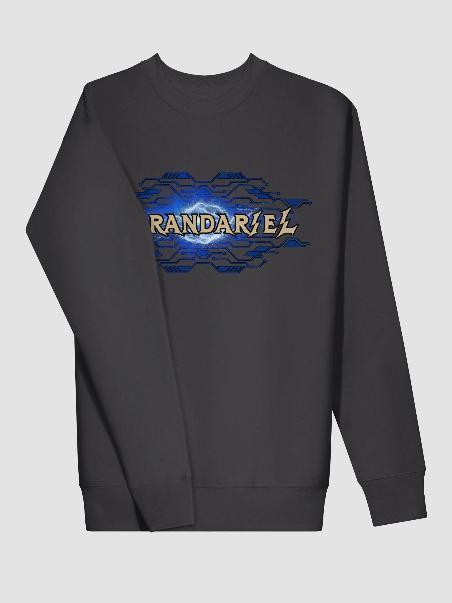 Aerandariel Electric Blue Logo Sweatshirt product image (14)