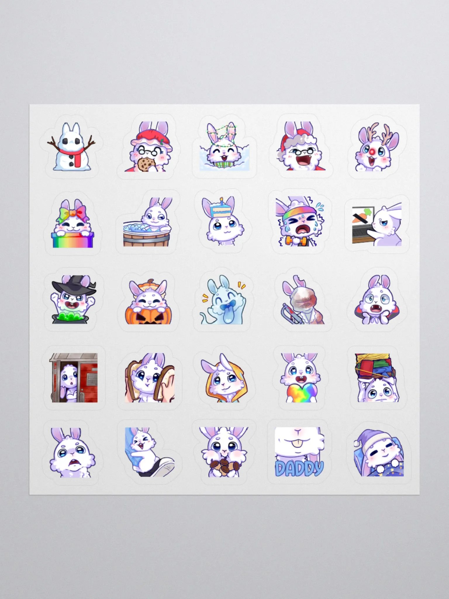 25 Seasonal/Variety Stickers product image (1)
