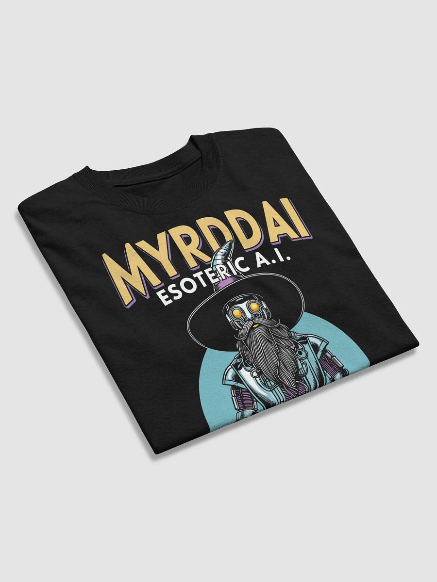 MYRDDAI: Esoteric A.I. Basic Unisex Tee with Back Logo product image (3)