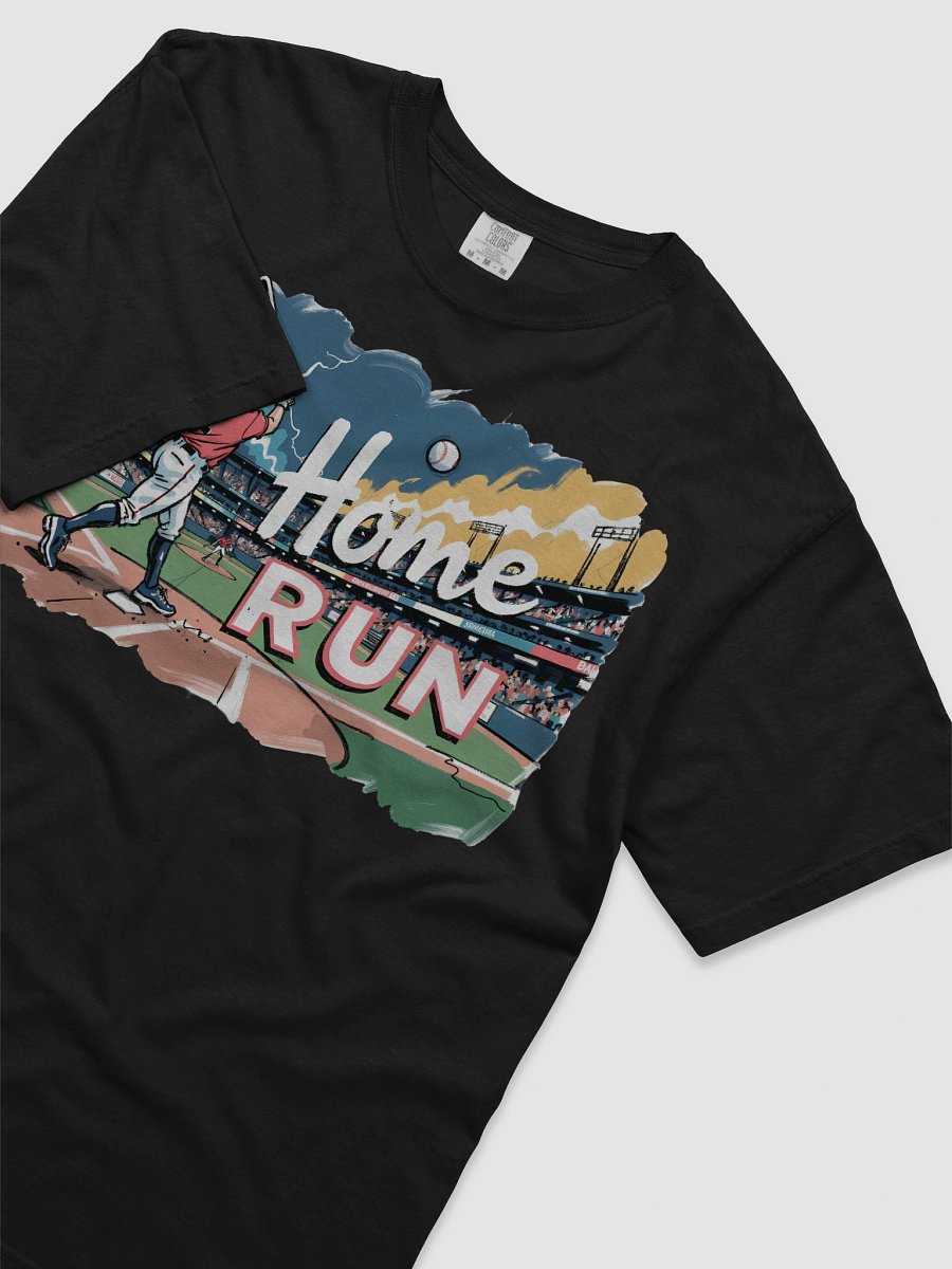 Dramatic Baseball Swing: Sunset Home Run T-Shirt product image (51)