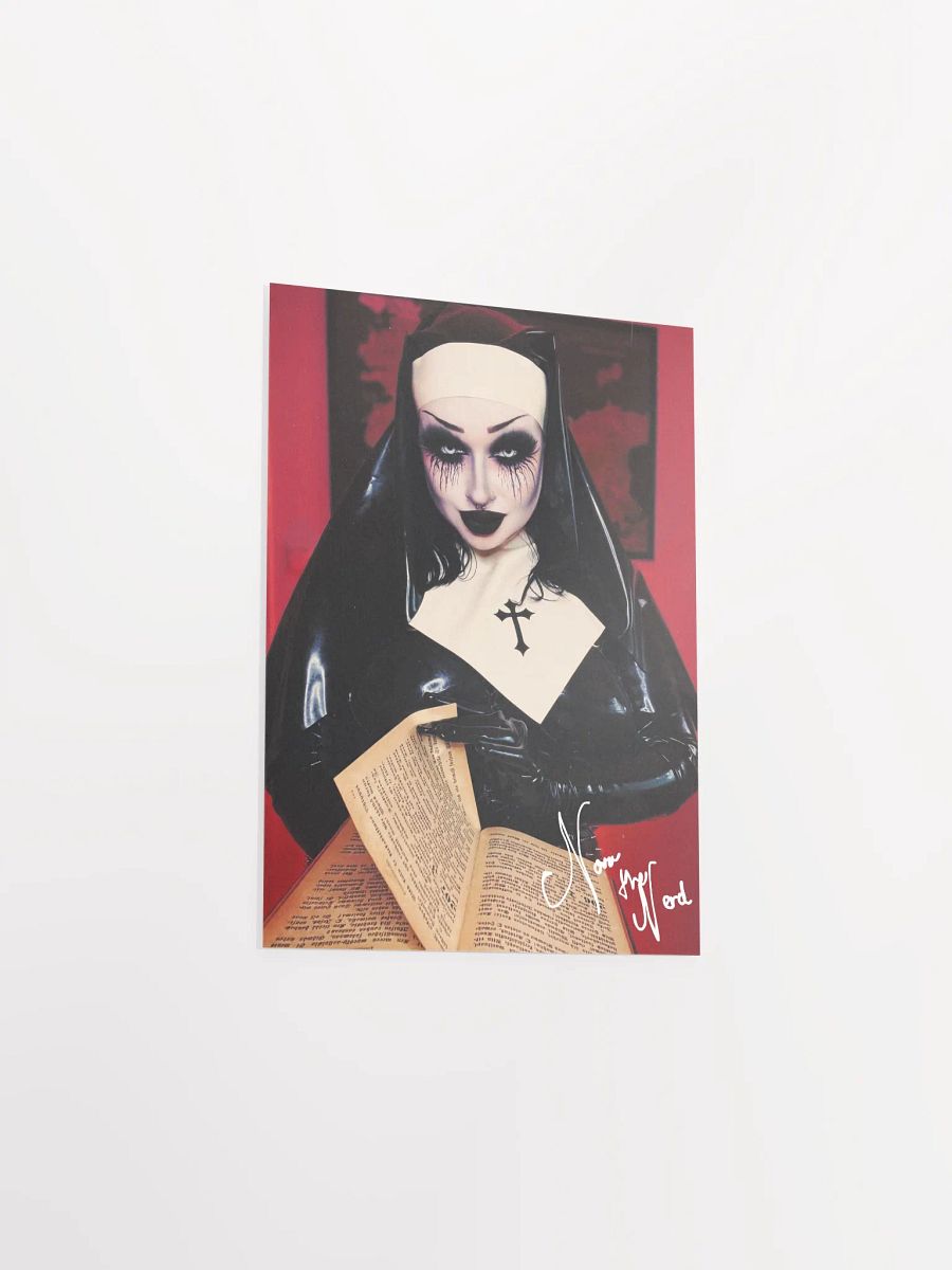 Nun Print with Signature product image (3)