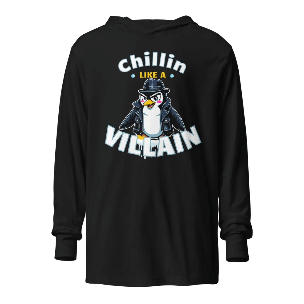 Chillin' Penguin Unisex Hooded Tee product image (1)
