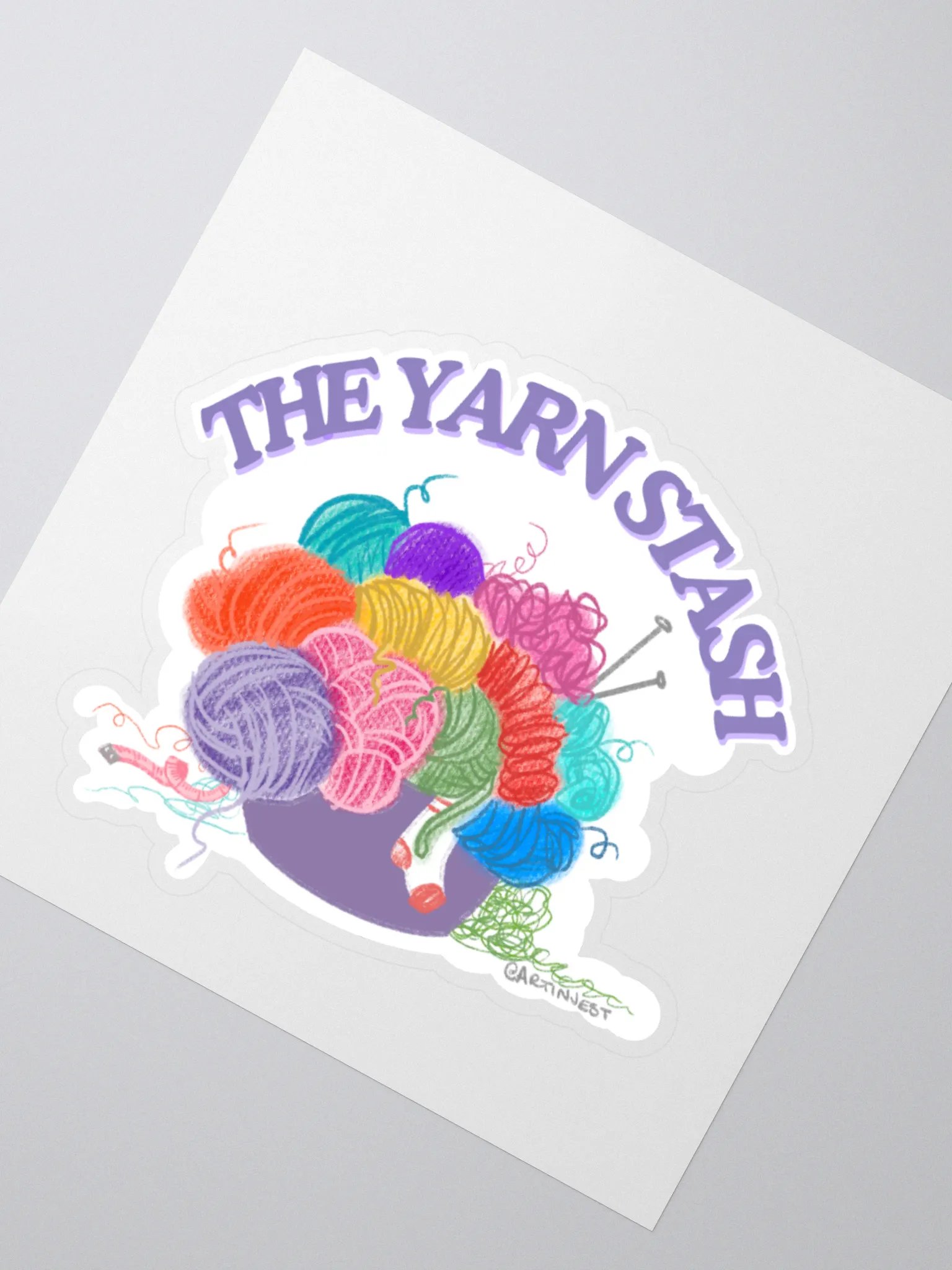 The Yarn Stash Stickers product image (4)
