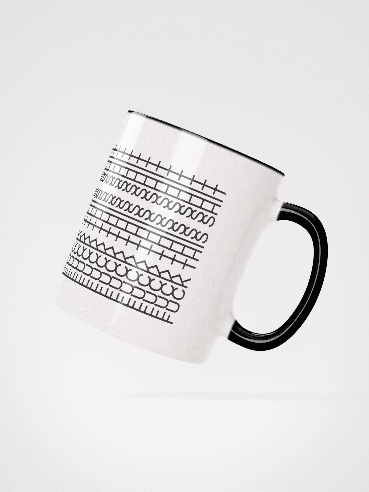 Fuck This Shit Geometric Ceramic Mug product image (3)