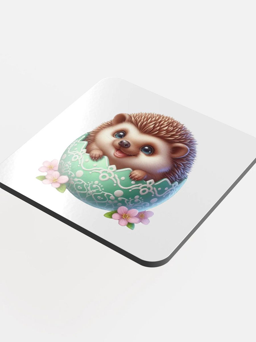 Hedgehog Easter Egg - Coaster product image (4)
