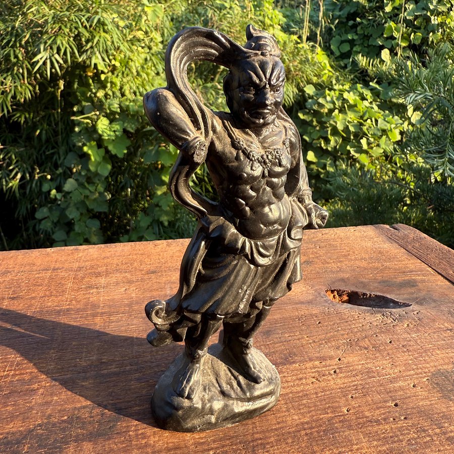 🎎 Vintage Japanese NeoGuardian Temple Statue – Niō Protector Figure product image (1)