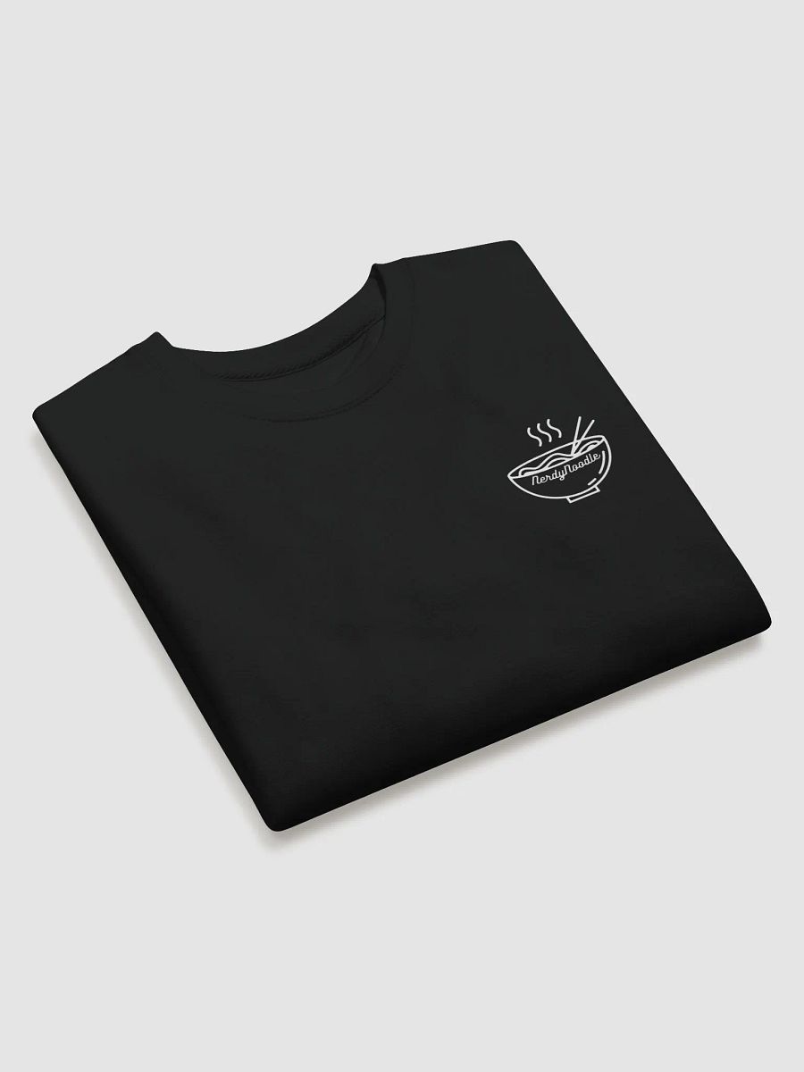 Simplistic NerdyNoodle Emblem Long Sleeve (Black) product image (4)