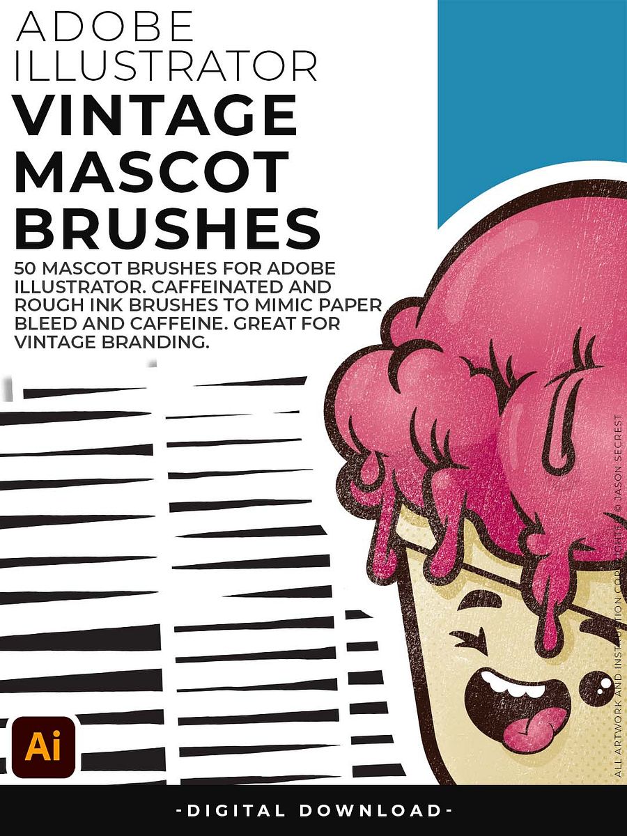 VINTAGE MASCOT BRUSHES product image (2)