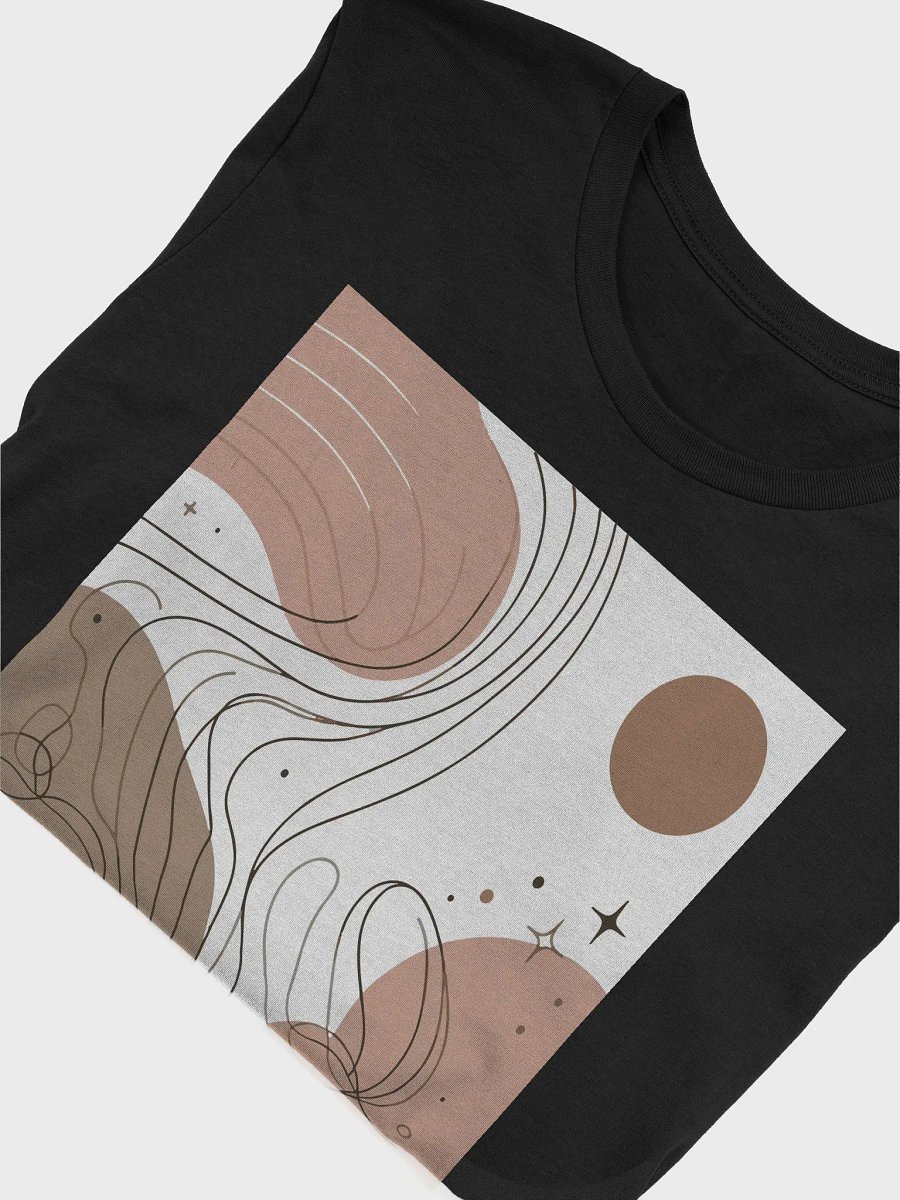 Cosmic Fusion Abstract T-Shirt product image (5)