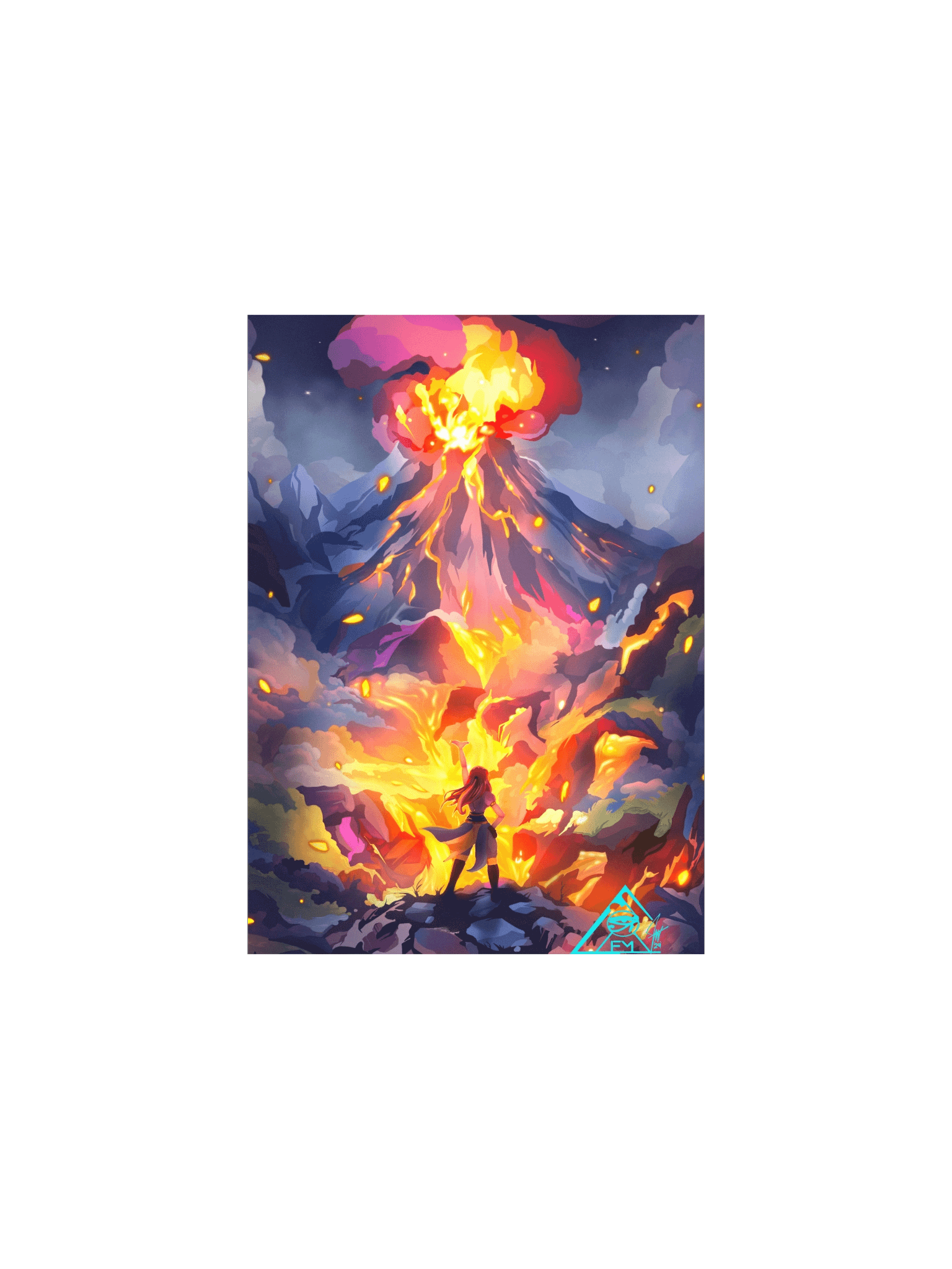 Lava Fields Art Print product image (1)