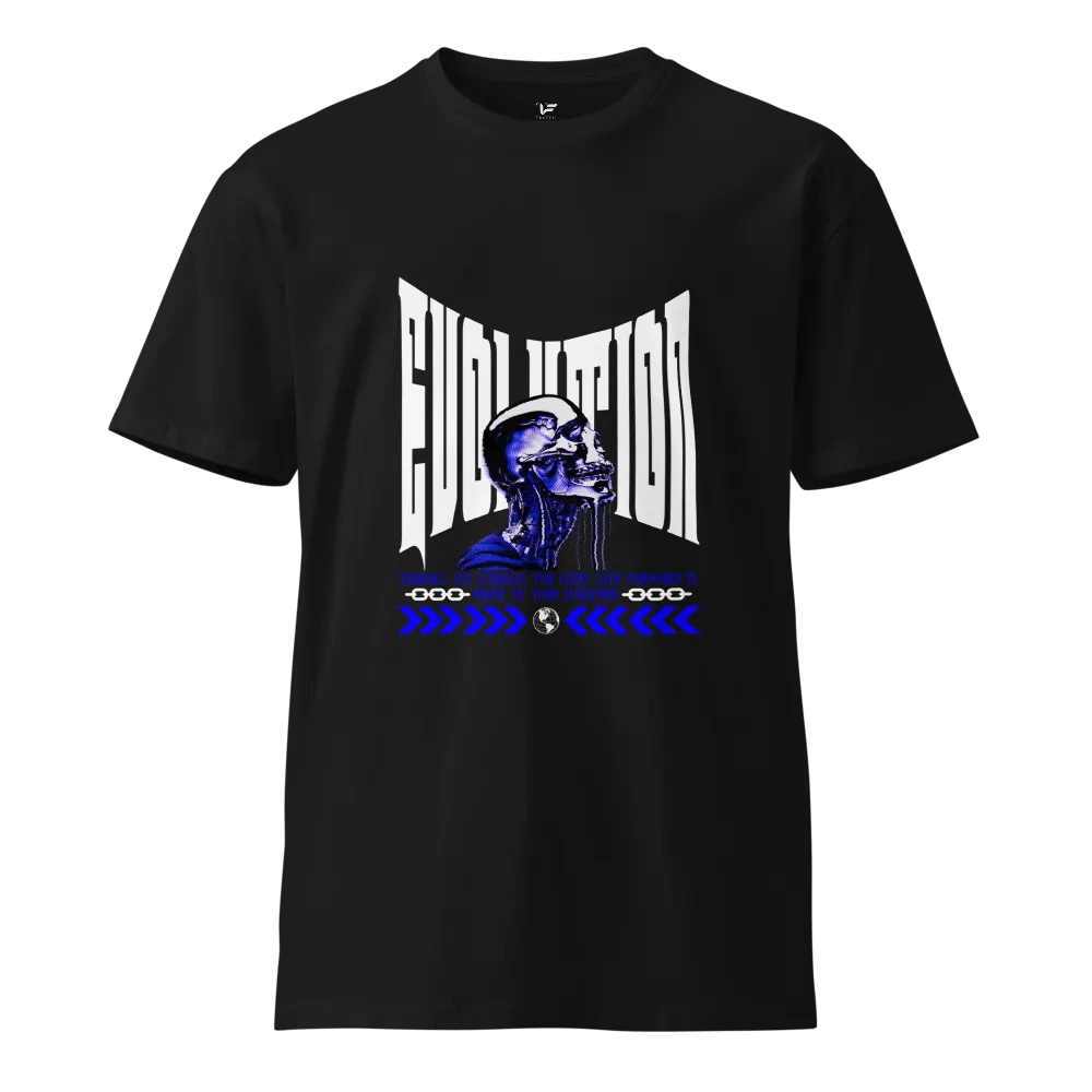 Ethereal Skull Profile T-Shirt product image (1)