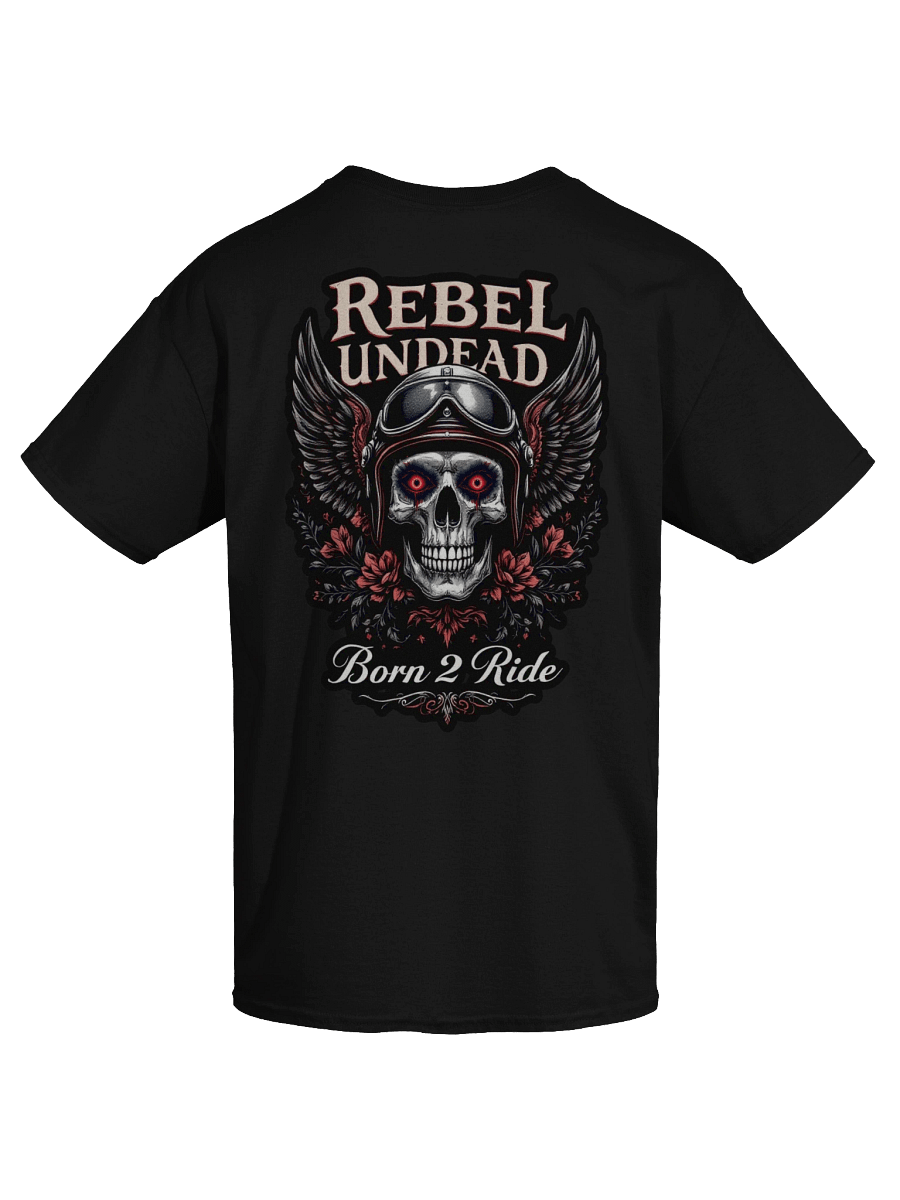 Rebel Undead Born 2 Ride Tee product image (5)