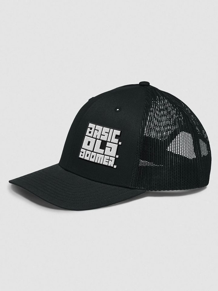 BASIC OLD BOOMER RICHARDSON TRUCKER HAT product image (13)