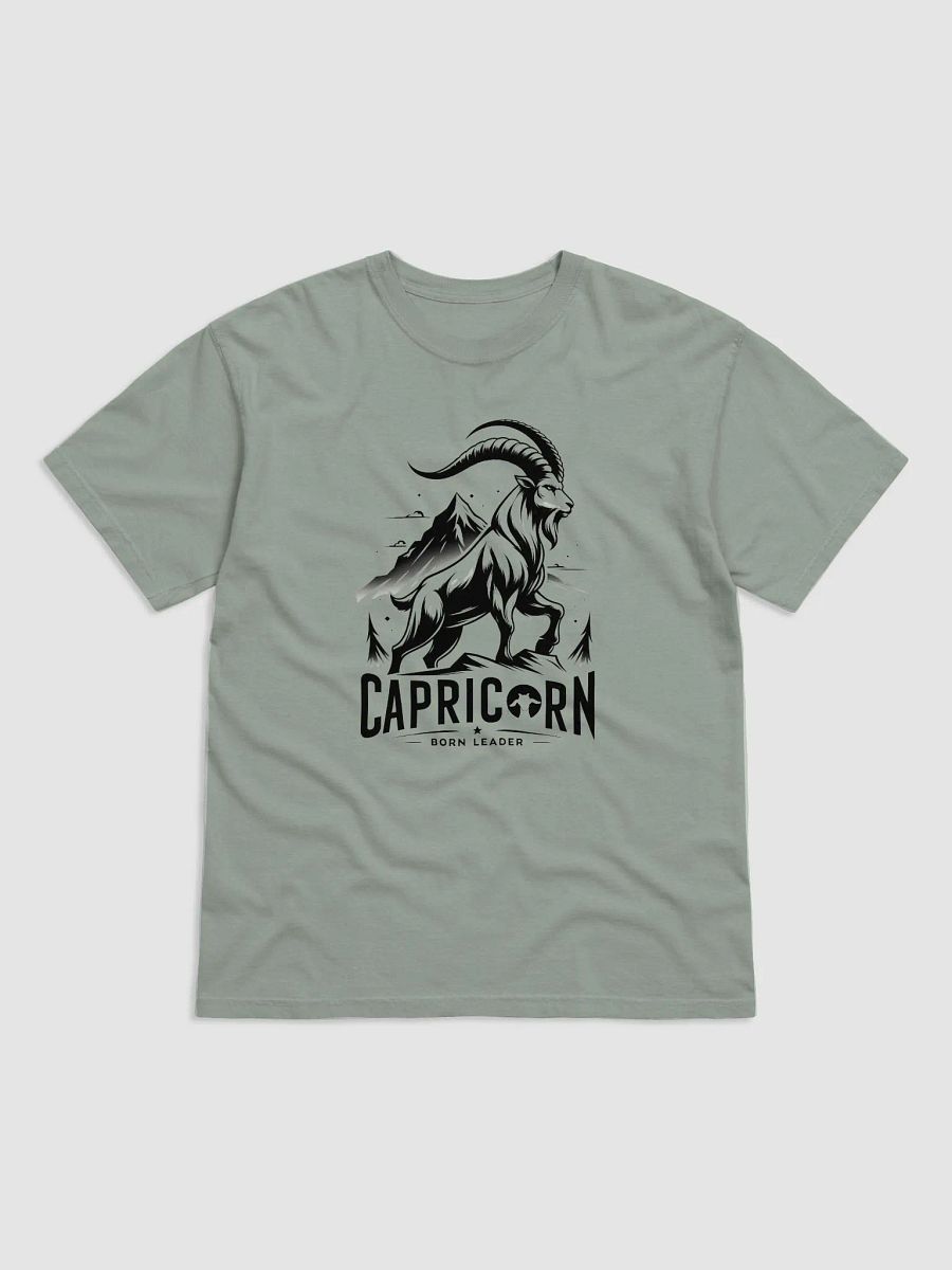 Capricorn Zodiac Sign T Shirt, Born Leader product image (1)