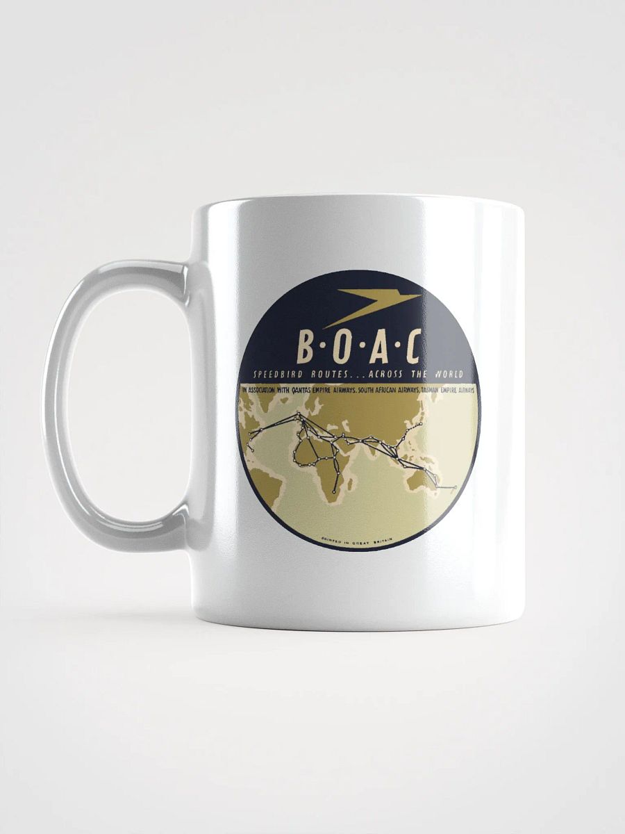 BOAC Speedbird Routes Across The World - Mug product image (16)
