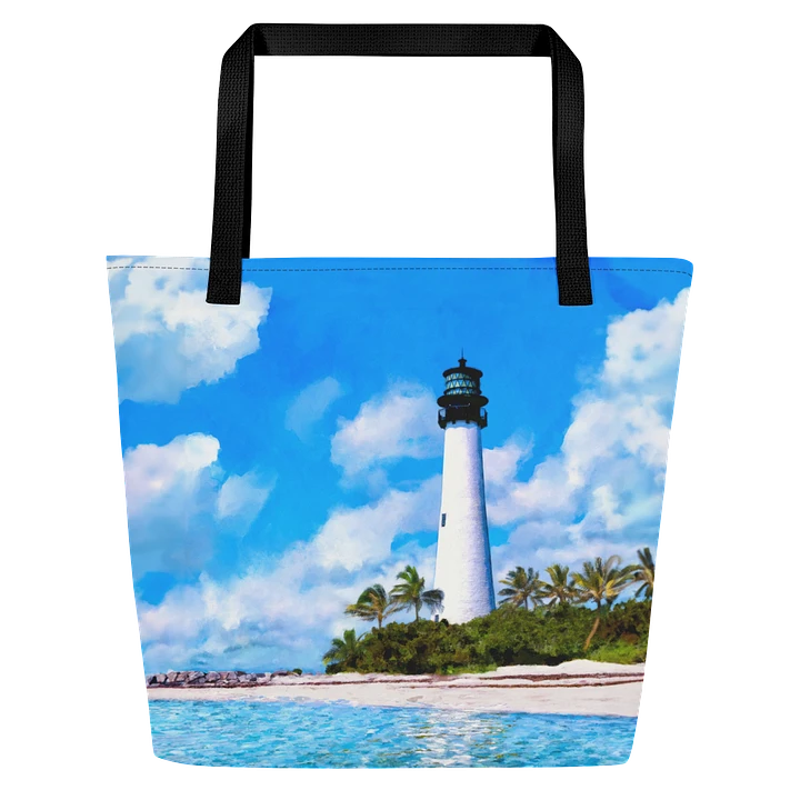 Cape Florida Lighthouse Tote Bag product image (1)