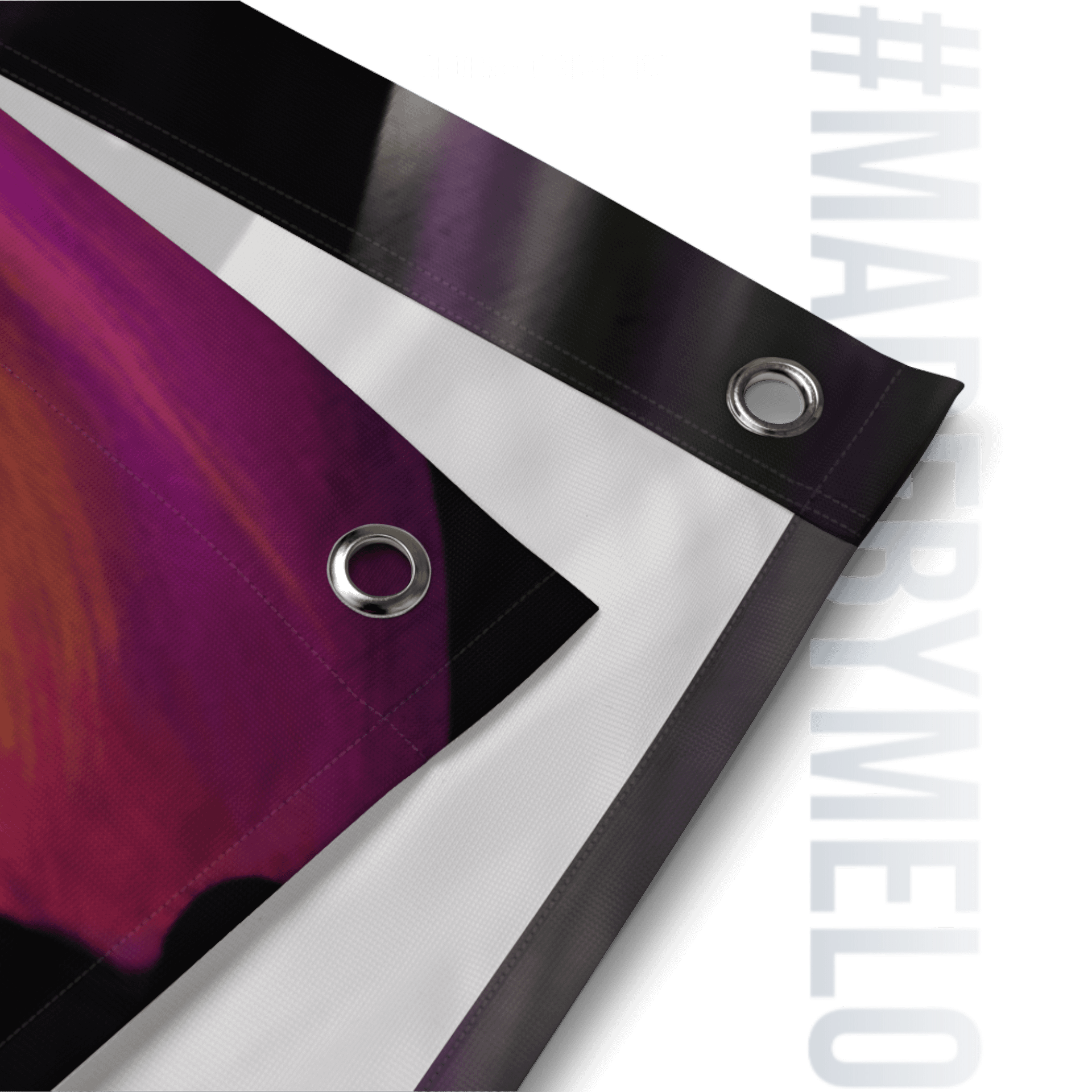 #MELOtober 2023 Personalized MELO CREW Founders - Flag | #MadeByMELO product image (3)