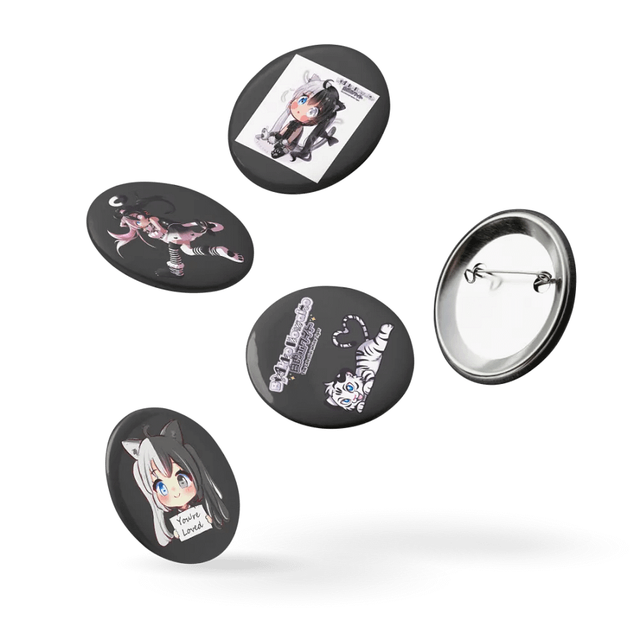 Pin Button - Limited Edition Collection #1 (Black) product image (9)