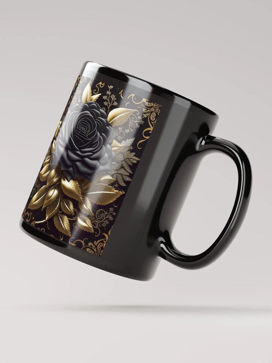 Black and Gold Rose Royalty Mug product image (2)