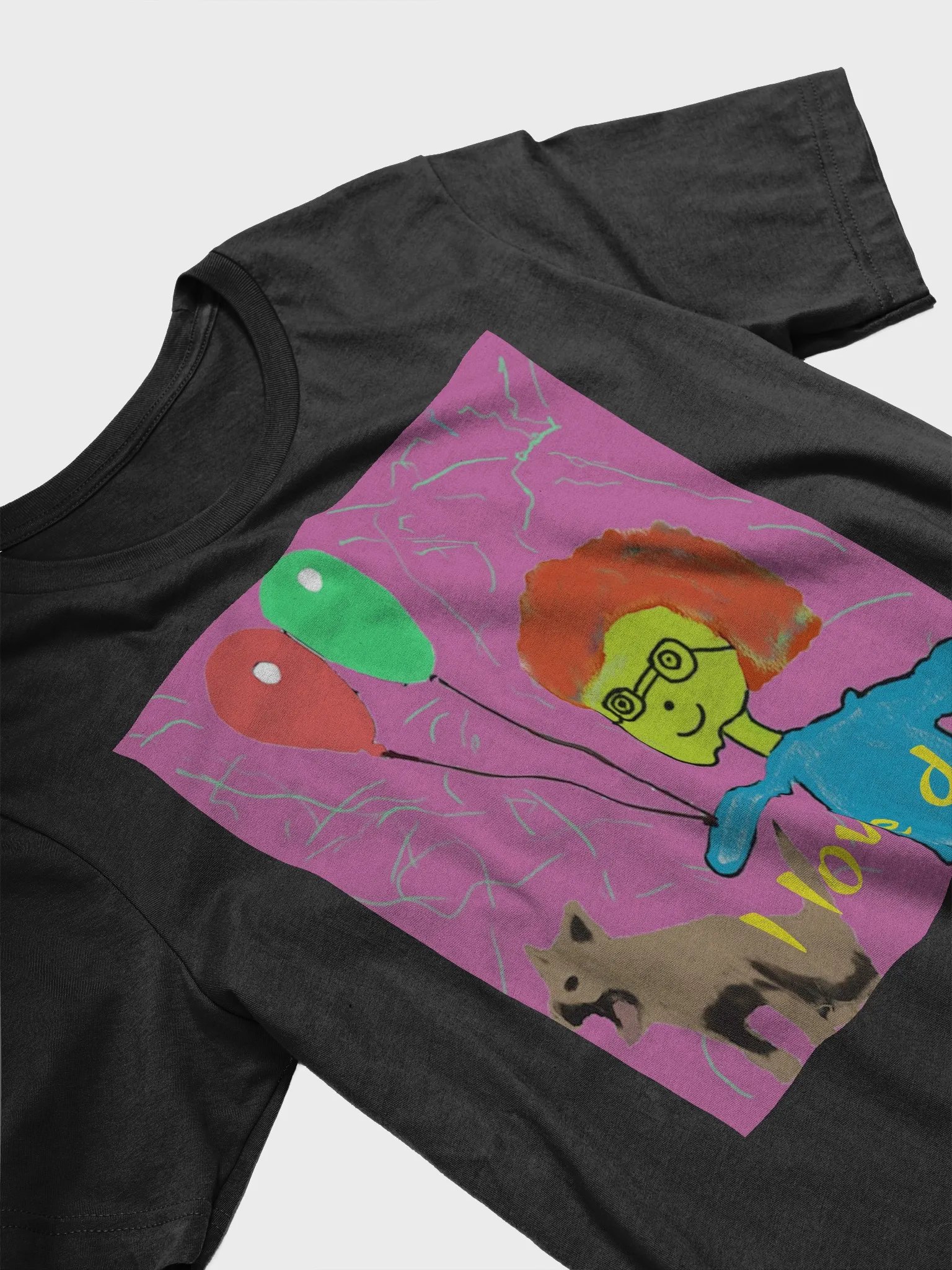 Bella+Canvas Supersoft T-Shirt : I love dog product image (29)