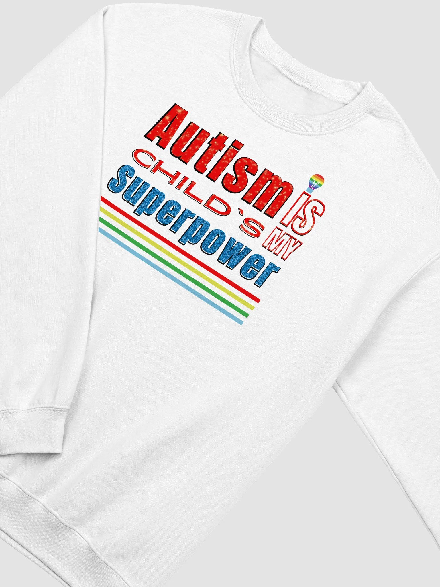 Autism Is My Child’s Superpower, Gildan Sweatshirt product image (2)