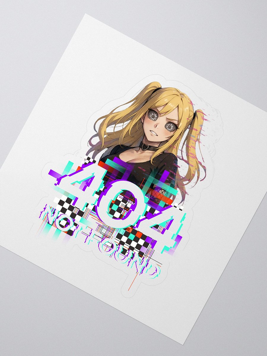 "404 Not Found" An//i Sticker product image (2)