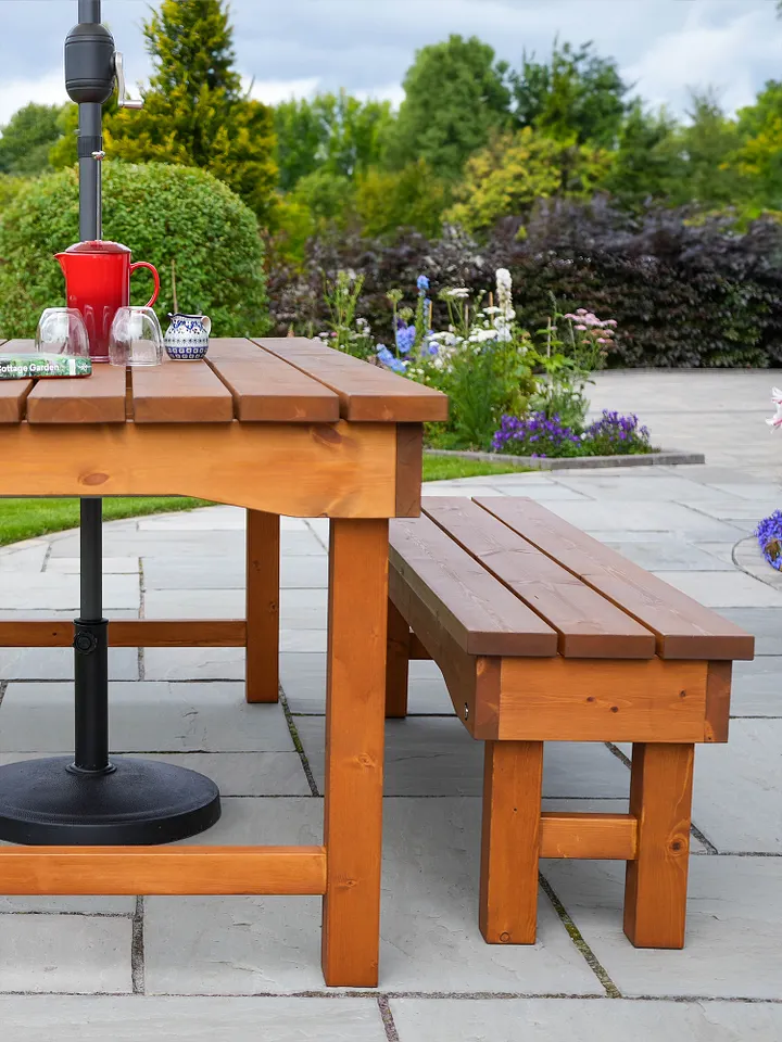 Folding Patio Table & Benches | Digital Plans product image (2)