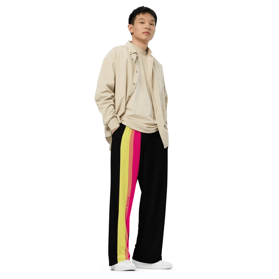 NEON NIGHT EDITION - Wide Leg Pants product image (8)