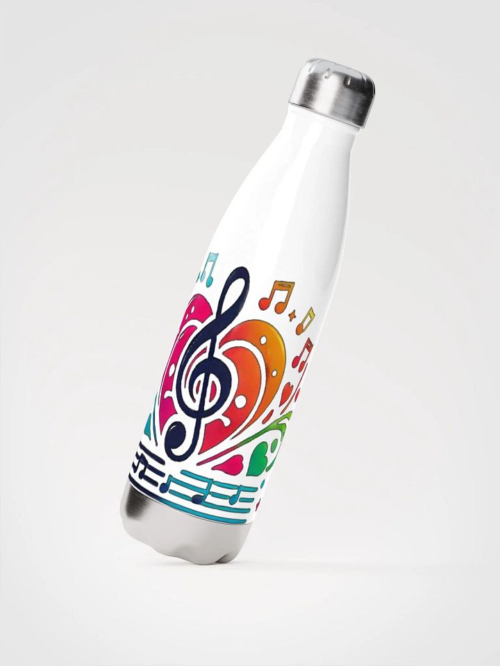 Musical Harmony Stainless Steel Water Bottle product image (2)