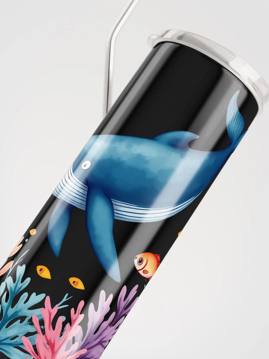 Whimsical Whales Stainless Steel Tumbler product image (8)