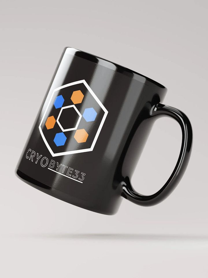 Glossy Black Mug product image (3)