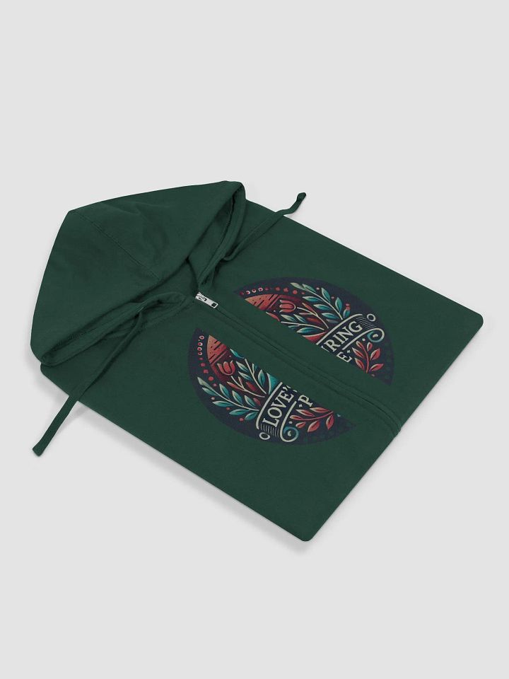Enduring Love Floral Zip-Up Hoodie product image (2)