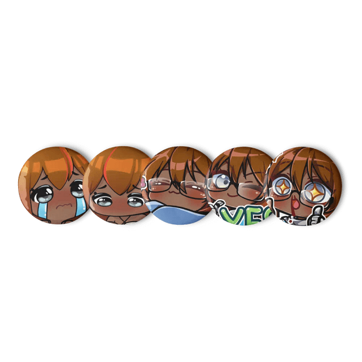 Gracidea Emote Pin Set #1 product image (1)