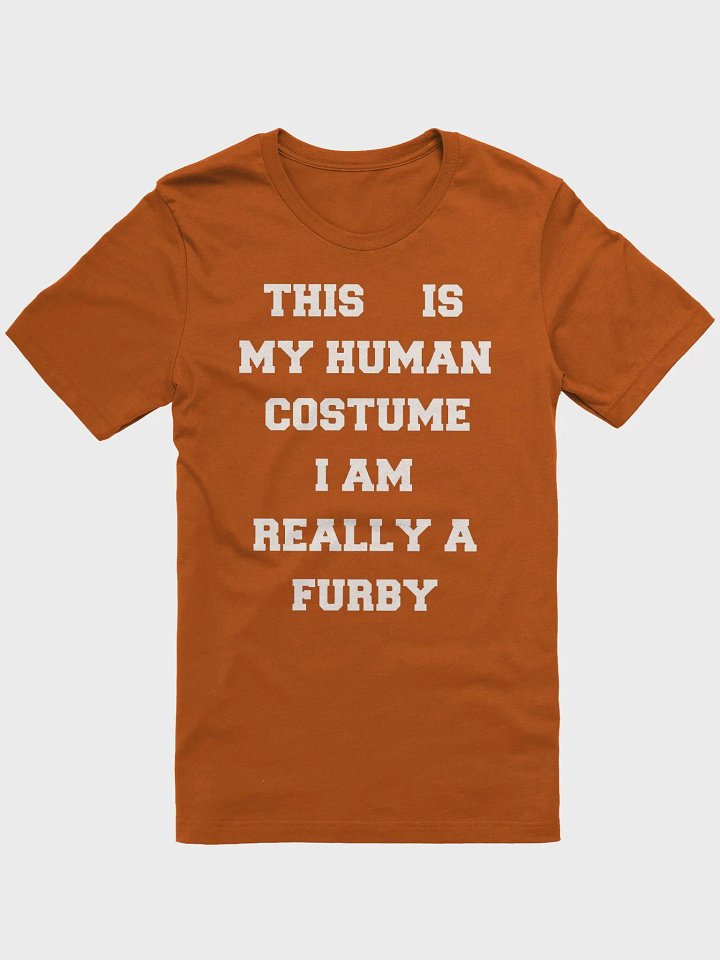 Human Costume Furby edition supersoft unisex t-shirt product image (2)