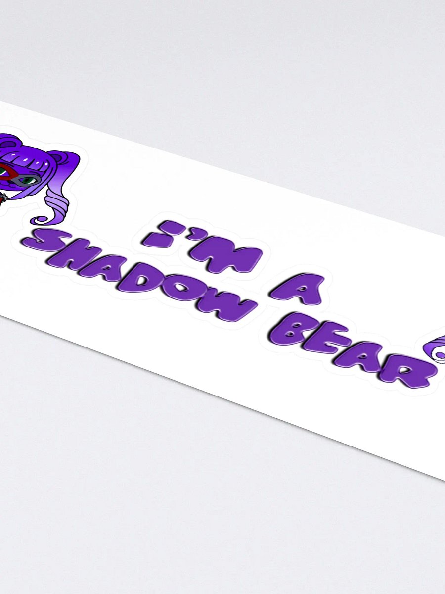 I'm A Shadow Bear - Indigo v.2 product image (4)
