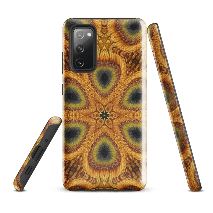 Tough Phone Case for Samsung® - Abstract Geometric Design - Alien Fruit Cross-Section product image (1)