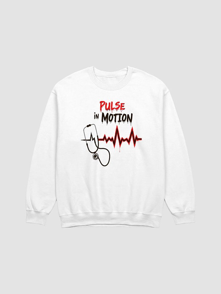 Pulse in Motion EKG Crewneck Sweatshirt product image (5)