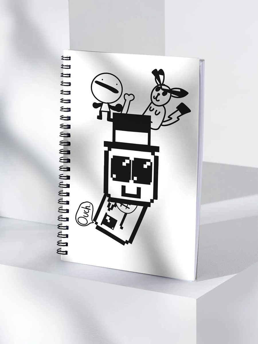 PixelatedC Spiral Notebook product image (4)