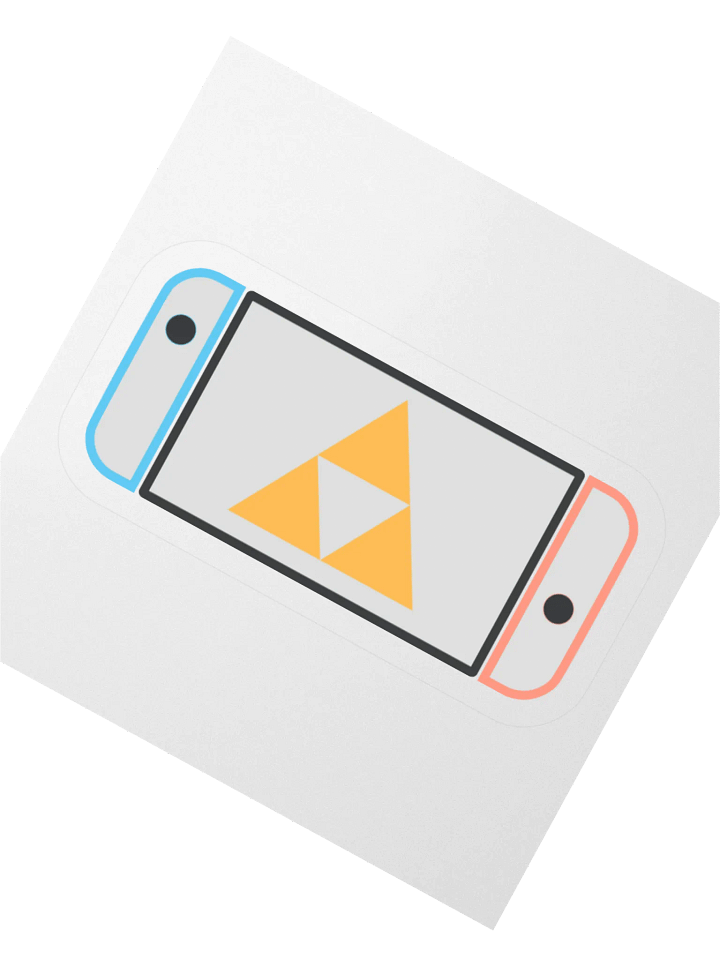 Switch 2 Triforce Sticker product image (5)