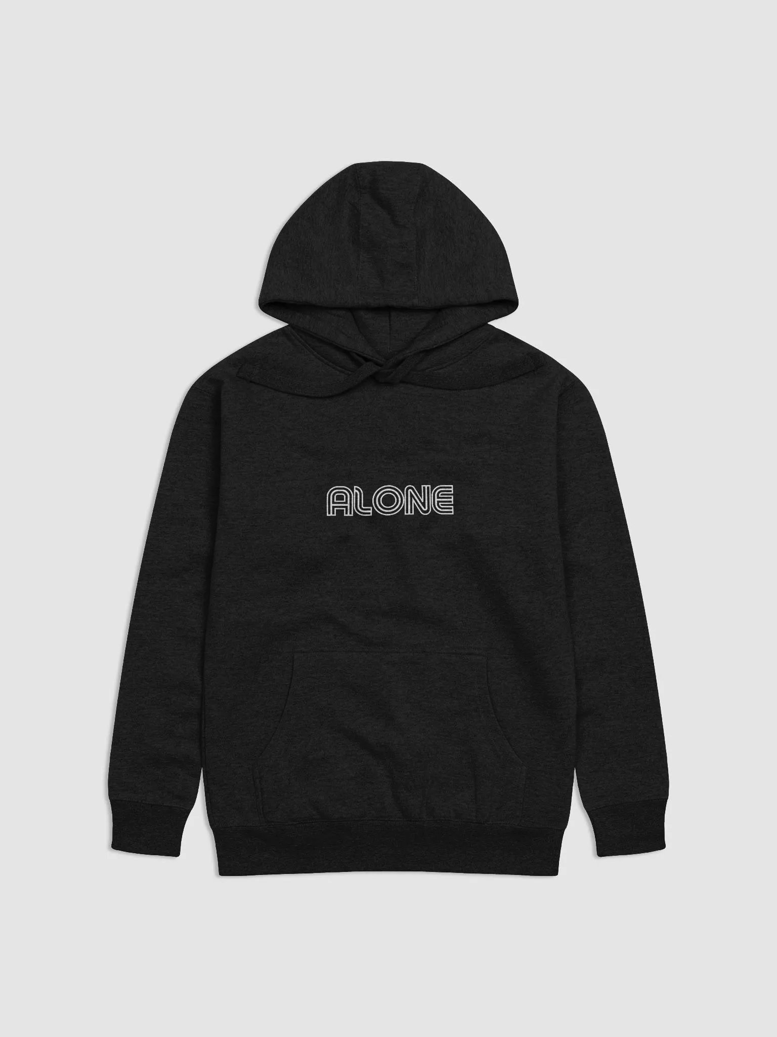 ALONE-Alone Comfort Premium Unisex Hoodie - Front & Back Print Design product image (3)
